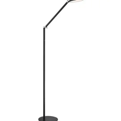 Fabas Luce Arbejdsrum/Kontor|Gulvlamper > Regina LED-gulvlampe, 1 lyskilde, sort