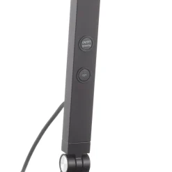 Fabas Luce Arbejdsrum/Kontor|Bordlamper > Regina LED-skrivebordslampe med dæmper, sort