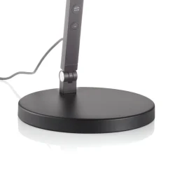 Fabas Luce Arbejdsrum/Kontor|Bordlamper > Regina LED-skrivebordslampe med dæmper, sort