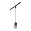 Skinnesystem ^ Trio Lighting Robin hængelampe til DUOline, sort/røggrå
