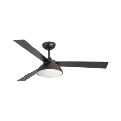 Loftventilatorer ^ FARO BARCELONA Rodas loftventilator med LED-lampe, brun