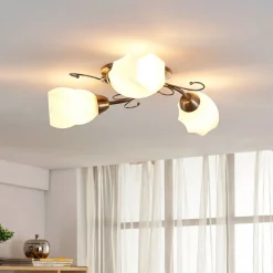 Lindby Gang|Loftlamper > Romantisk udformet loftslampe Amedea