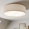 TK Lighting Loftlamper|Pendellamper > Rondo loftlampe, beige, metal, Ø 45 cm, E27