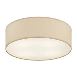 TK Lighting Loftlamper|Pendellamper > Rondo loftlampe, beige, metal, Ø 45 cm, E27