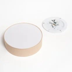 TK Lighting Loftlamper|Pendellamper > Rondo loftlampe, beige, metal, Ø 45 cm, E27