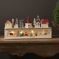 Dekorationsbelysning|Julepynt ^ STAR TRADING Rosenheim by LED-adventsstage, batteridrift