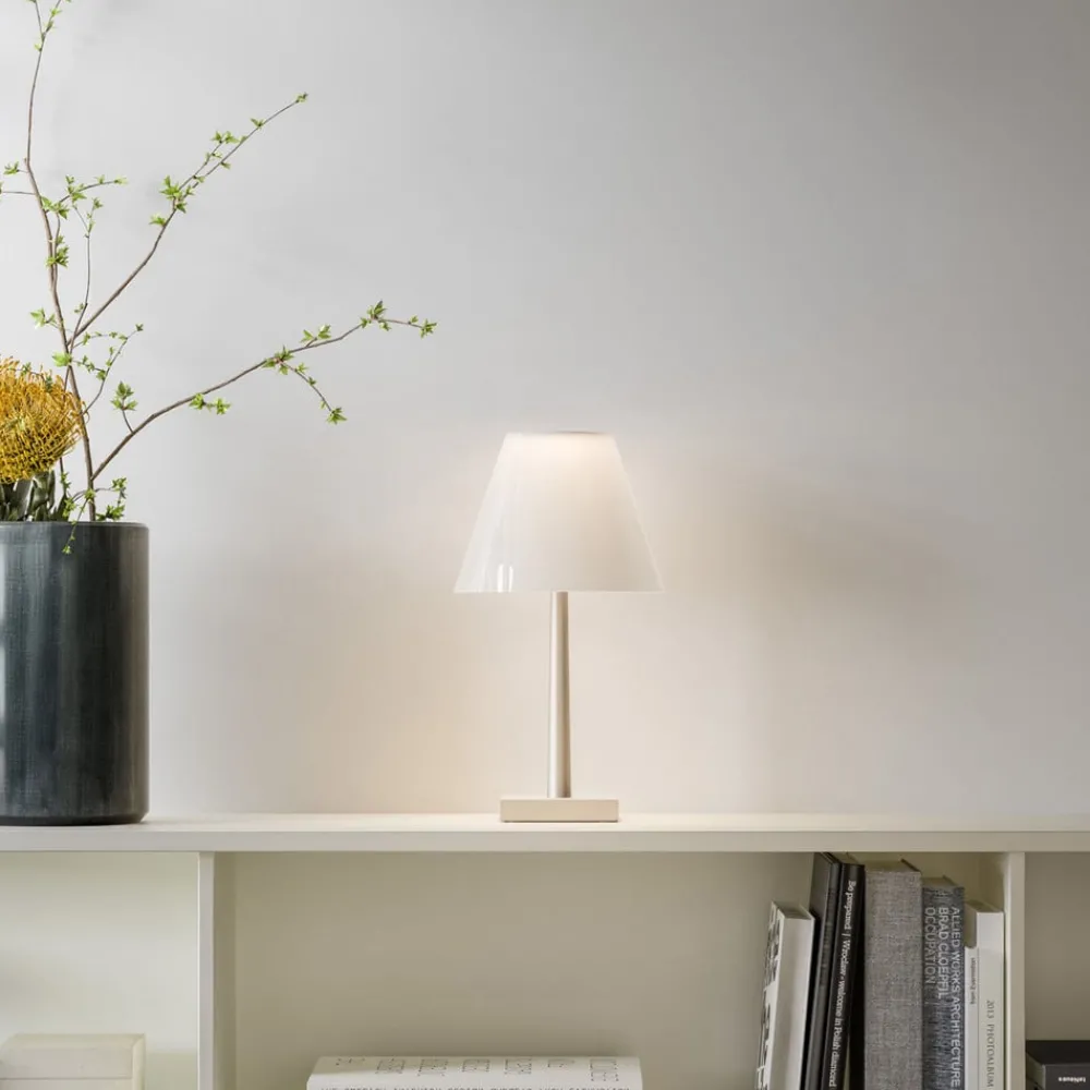 Bordlamper ^ Rotaliana Dina T1 LED-bordlampe, hvid/hvid
