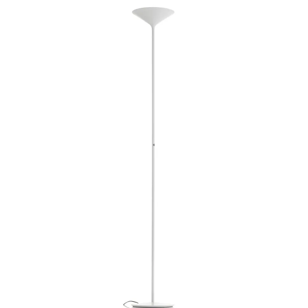 Gulvlamper|Gulvlamper ^ Rotaliana Dry LED-gulvlampe, mat hvid