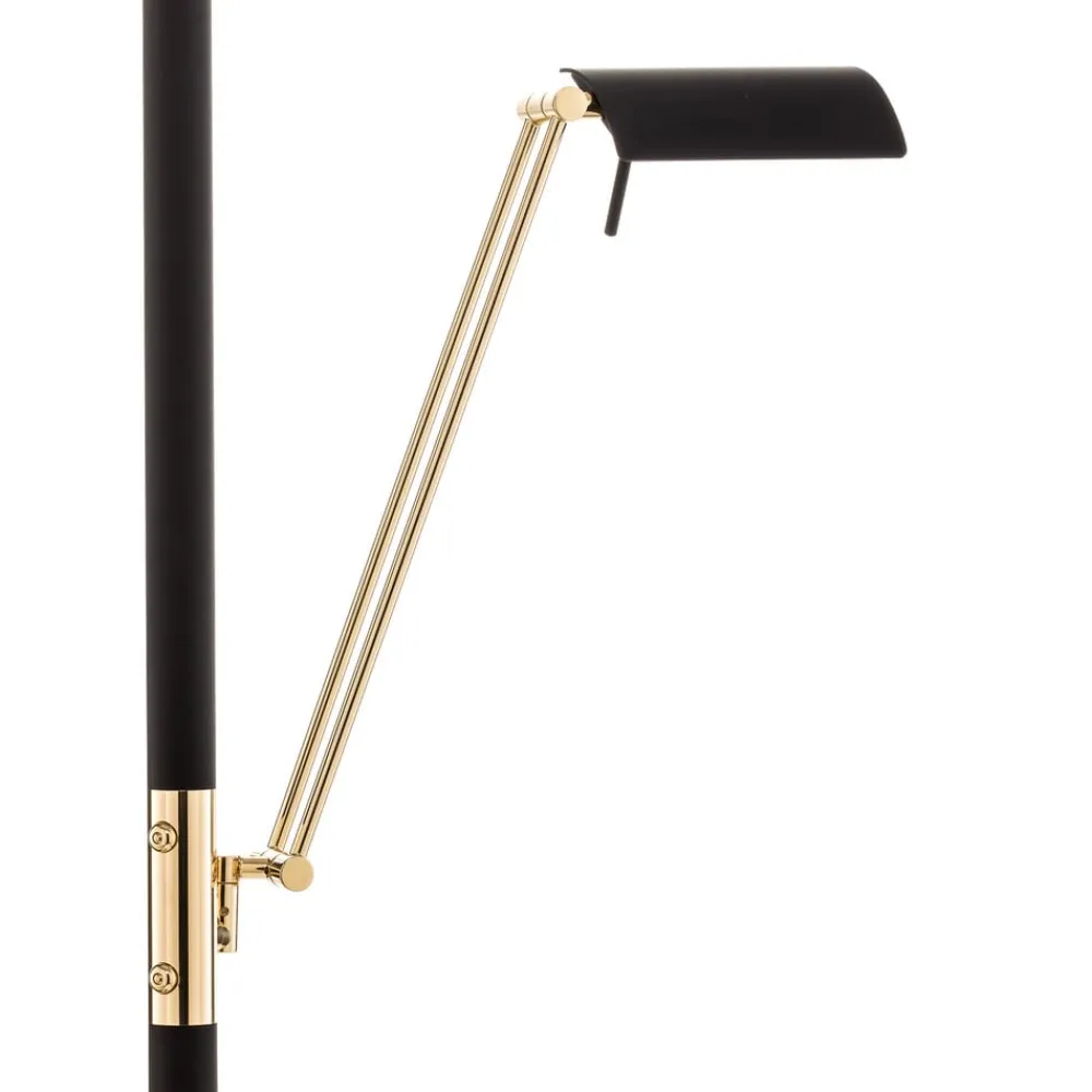 Rothfels Gulvlamper > Charlin LED-uplight sort messing