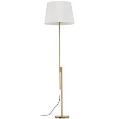 Rothfels Gulvlamper > Phelandis gulvlampe, dæmper, messing