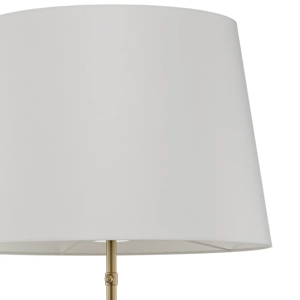 Rothfels Gulvlamper > Phelandis gulvlampe, dæmper, messing
