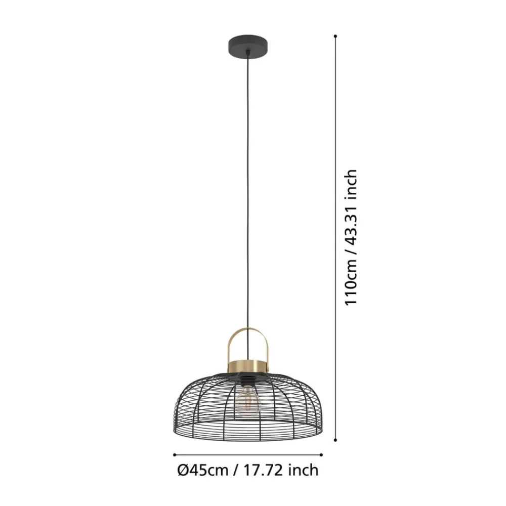 EGLO Pendellamper > Roundham pendellampe, diameter 45 cm