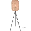 Trio Lighting Gulvlamper|Gulvlamper > Runa gulvlampe med sisalskærm