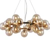 Maytoni Pendellamper > Rund Dallas pendellampe, guld