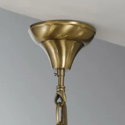 Pendellamper ^ ORION Rund lanterneform - hængelampen Rieka, 43 cm
