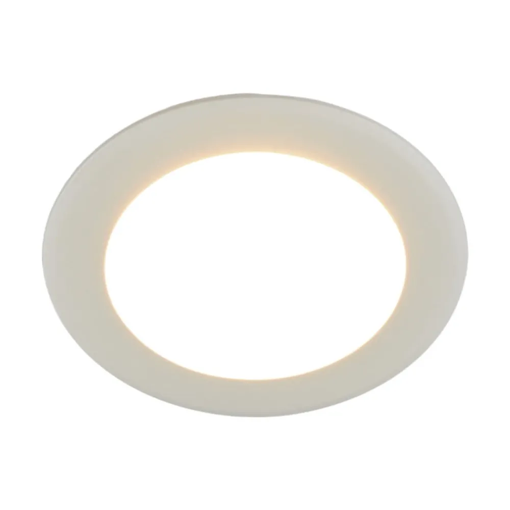 Arcchio Loftlamper|Loftlamper > Rund LED-indbygningslampe Arian, 9,2 cm 6W