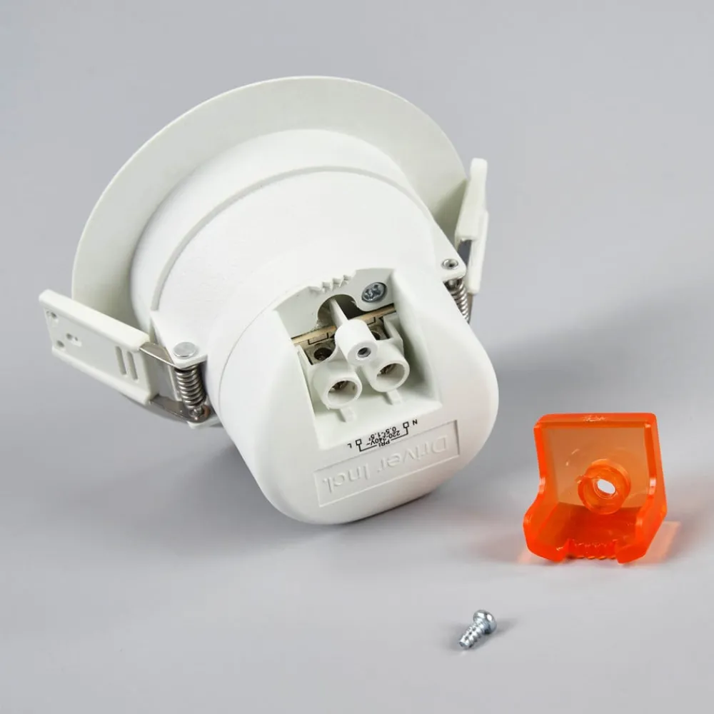 Arcchio Loftlamper|Loftlamper > Rund LED-indbygningslampe Arian, 9,2 cm 6W