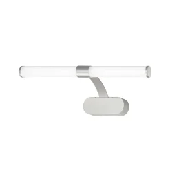 Briloner Væg- Og Spejllamper > Runt LED-væglampe IP44 arm 4.000 K mat krom