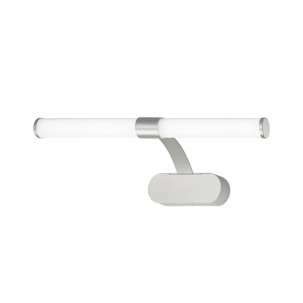 Briloner Væg- Og Spejllamper > Runt LED-væglampe IP44 arm 4.000 K mat krom