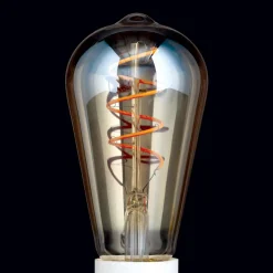 ORION Dæmpbar Led-Pære|Filament Pære > Rustik LED-pære E27 ST64 4 W ravgul 2.200 K dæmpes