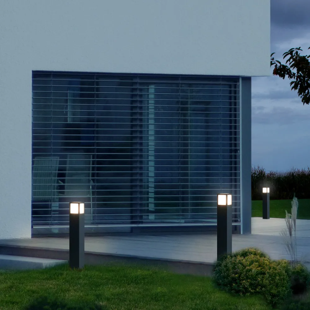 RZB Gadebelysning > HB 205 LED-gadelampe, antracit, højde 65 cm