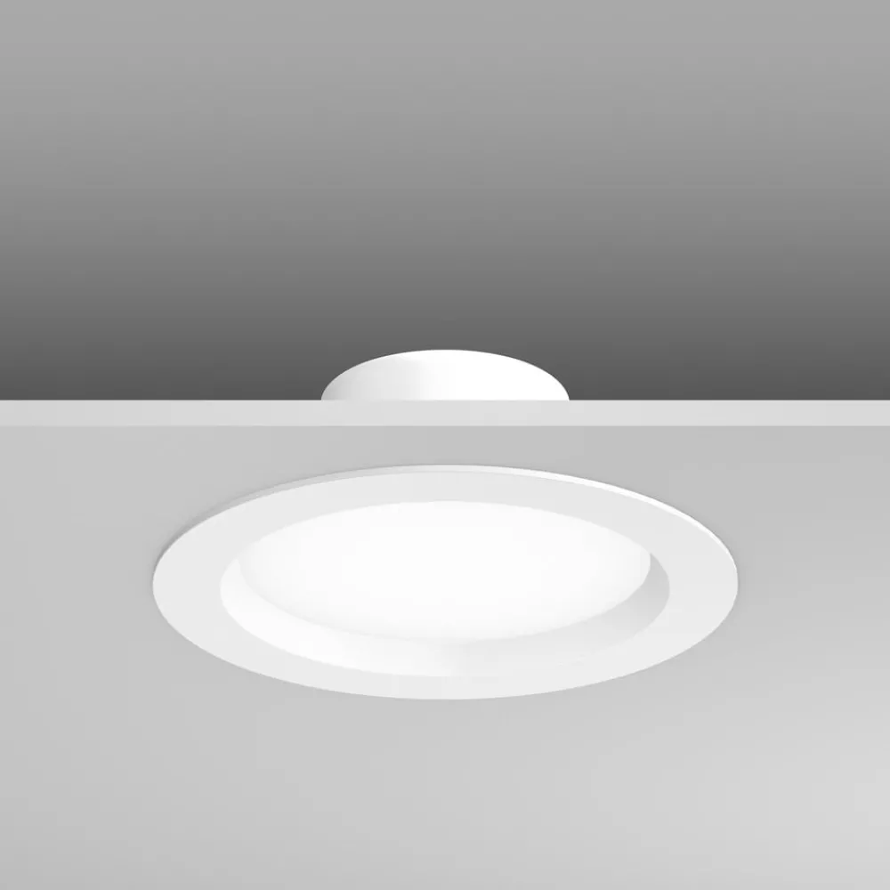 Loftlamper ^ RZB HB 801 LED indbygget downlight IP54 Ø22,5 cm 20 W