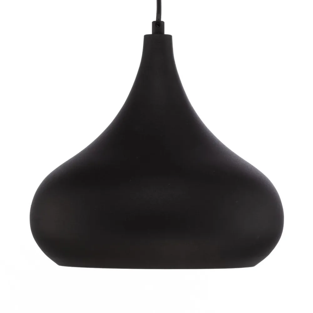 Opviq Pendellamper|Pendellamper > Saglam 3774 hængelampe 1 lyskilde Ø30cm sort/guld