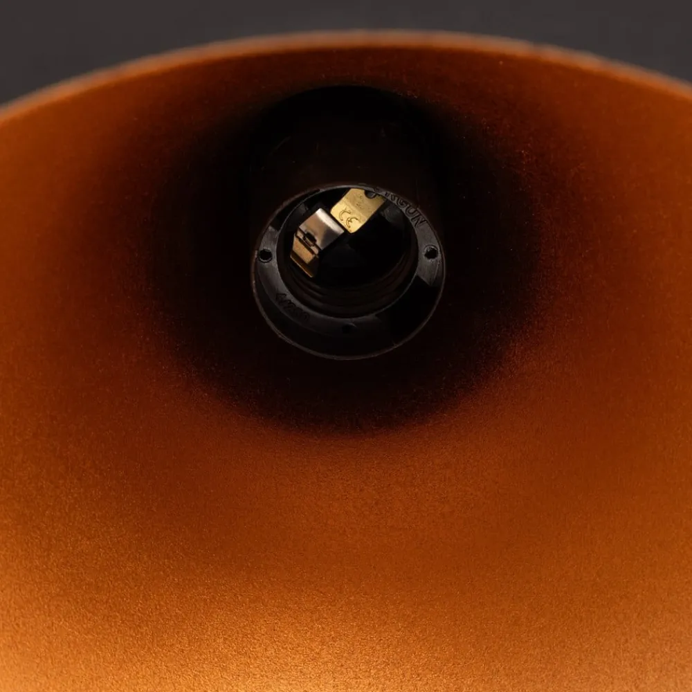 Opviq Pendellamper|Pendellamper > Saglam 3774 hængelampe 1 lyskilde Ø30cm sort/guld