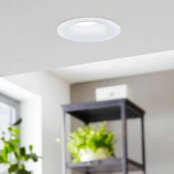 EGLO Loftlamper|Indbygningsspots > Saliceto LED-spot rund, stiv 2.700 K hvid