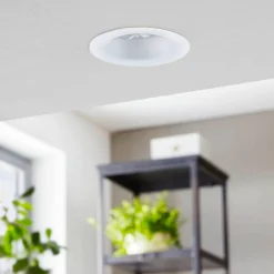 EGLO Loftlamper|Indbygningsspots > Saliceto LED-spot rund, stiv 2.700 K hvid