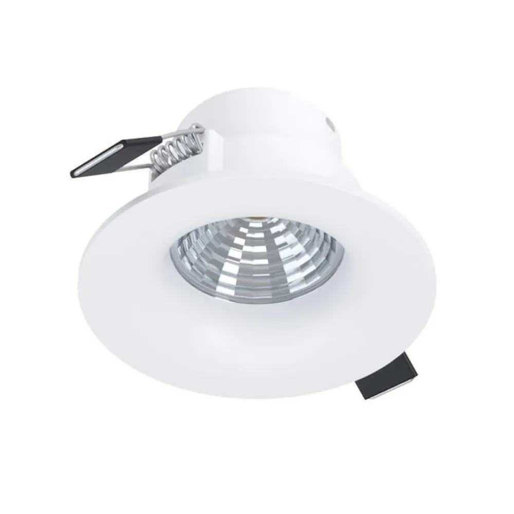 EGLO Loftlamper|Indbygningsspots > Saliceto LED-spot rund, stiv 2.700 K hvid