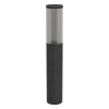 Sokkellamper ^ EGLO Salle sokkellampe, højde 46,5 cm, sort, aluminium