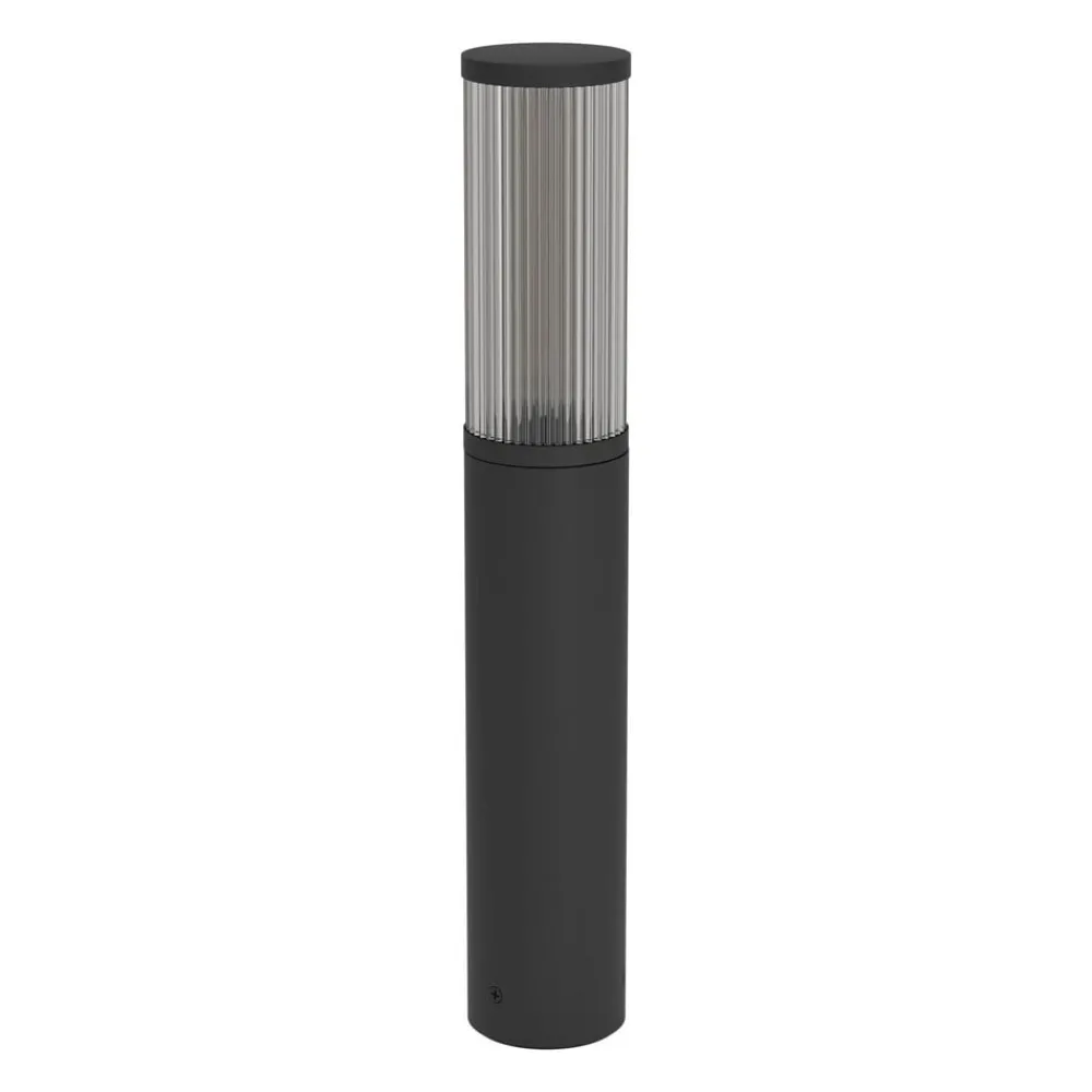 Sokkellamper ^ EGLO Salle sokkellampe, højde 46,5 cm, sort, aluminium