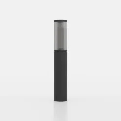 Sokkellamper ^ EGLO Salle sokkellampe, højde 46,5 cm, sort, aluminium