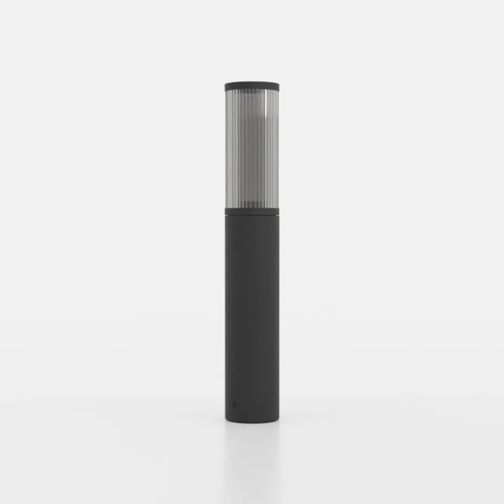 Sokkellamper ^ EGLO Salle sokkellampe, højde 46,5 cm, sort, aluminium