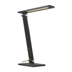 Arbejdsrum/Kontor|Bordlamper ^ Lucande Salome - dæmpbar LED skrivebordlampe, sort