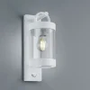 Trio Lighting Væglampe Med Sensor|Væglamper > Sambesi udendørs væglampe, bevægelsessensor, hvid