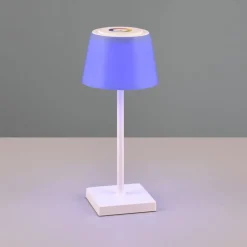 Reality Leuchten Terrassebelysning > Sanchez LED-bordlampe, RGBW og dæmper, hvid