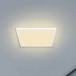 Globo Loftlamper|Loftlamper > Sapana LED-loftlampe, kantet, kan dæmpes, hvid