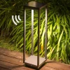 FARO BARCELONA Solcelle Lampe Med Sensor|Sokkellamper Med Sensor > Saura solcelle LED-sokkelampe med bevægelsesdetektor