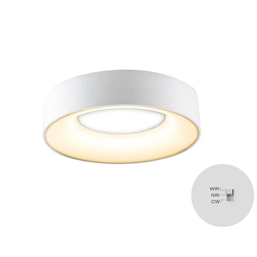 EVN Loftlamper > Sauro LED-loftslampe, Ø 30 cm, hvid