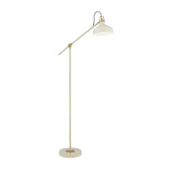 ORION Gulvlamper > Schiller gulvlampe, khaki, metal, 153 cm høj, justerbar