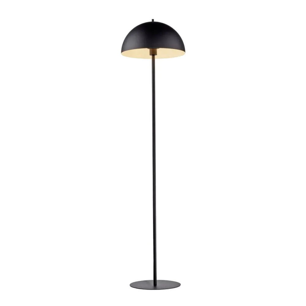 Schöner Wohnen Gulvlamper > Gulvlampe Ali, sort, jern, E27