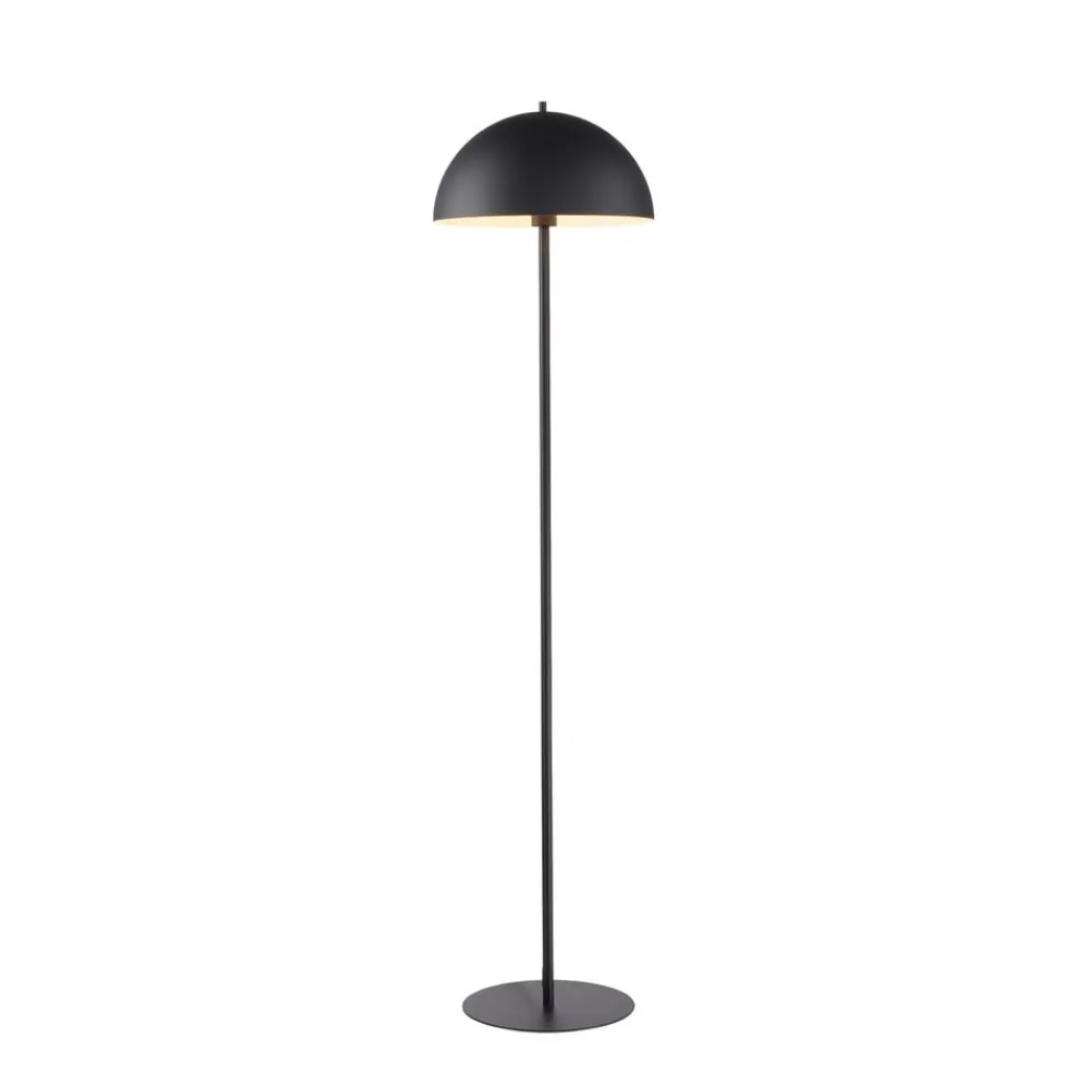 Schöner Wohnen Gulvlamper > Gulvlampe Ali, sort, jern, E27