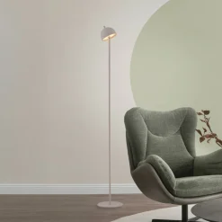 Schöner Wohnen Terrassebelysning > LED-akku-gulvlampe Bellies, sandbrise, IP54