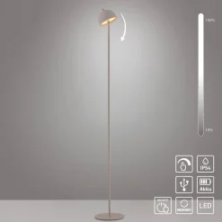 Terrassebelysning ^ Schöner Wohnen SCHÖNER WOHNEN LED-akku-gulvlampe Bellies, sort, IP54
