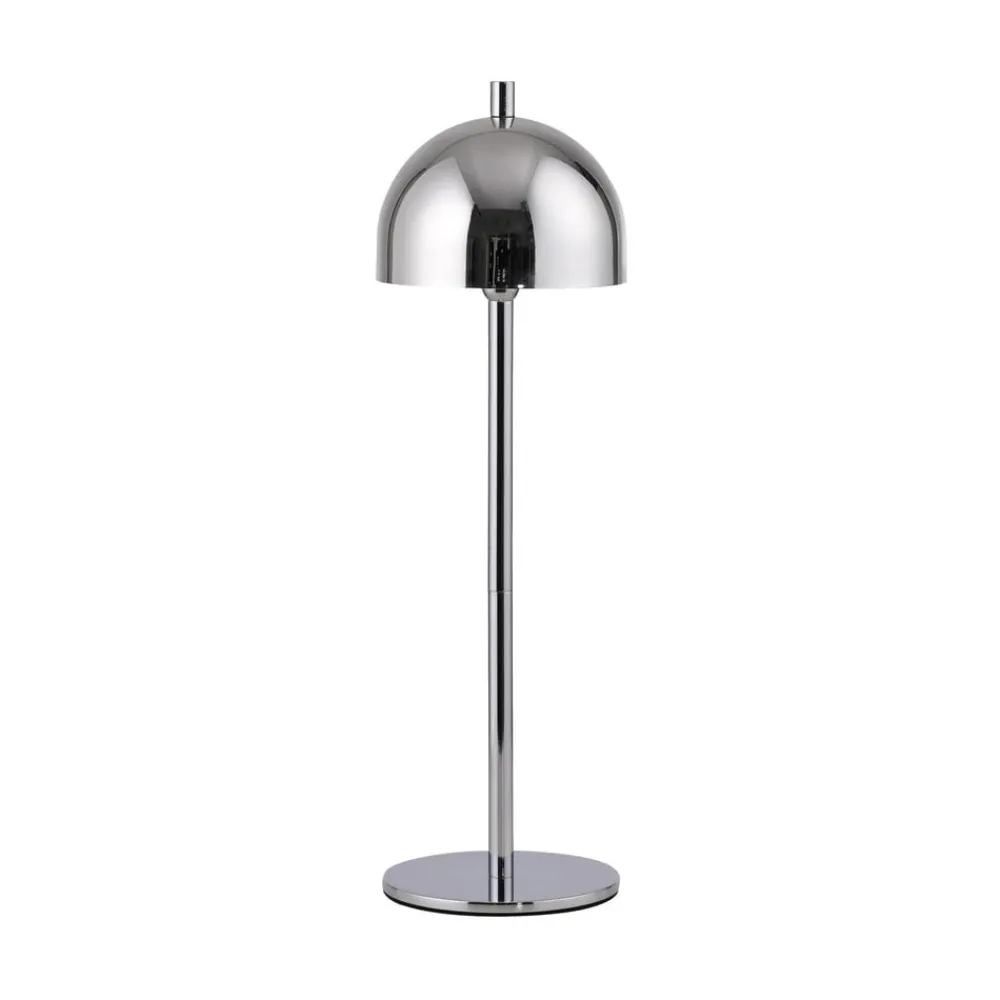 Schöner Wohnen Dekorationsbelysning > LED-batteridrevet bordlampe Bellies, krom, IP54