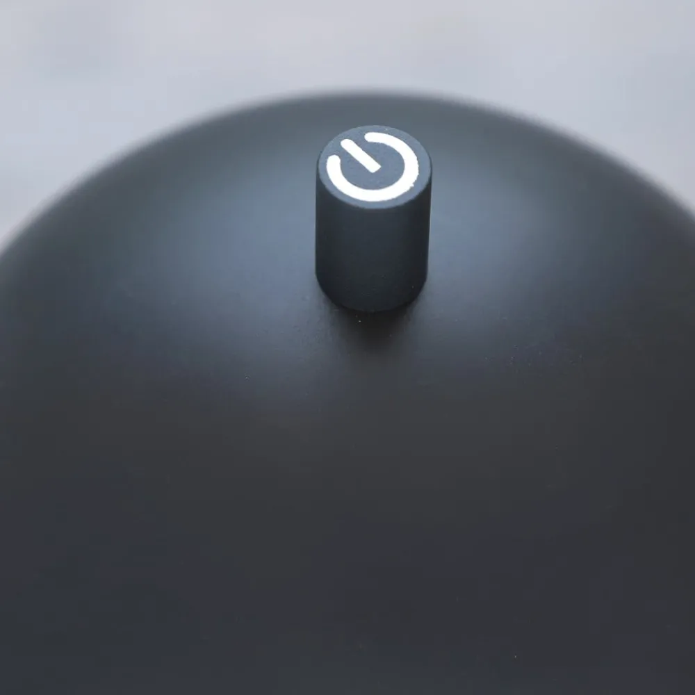 Schöner Wohnen Dekorationsbelysning > SCHÖNER WOHNEN LED-batteridrevet bordlampe Bellies, sort, IP54