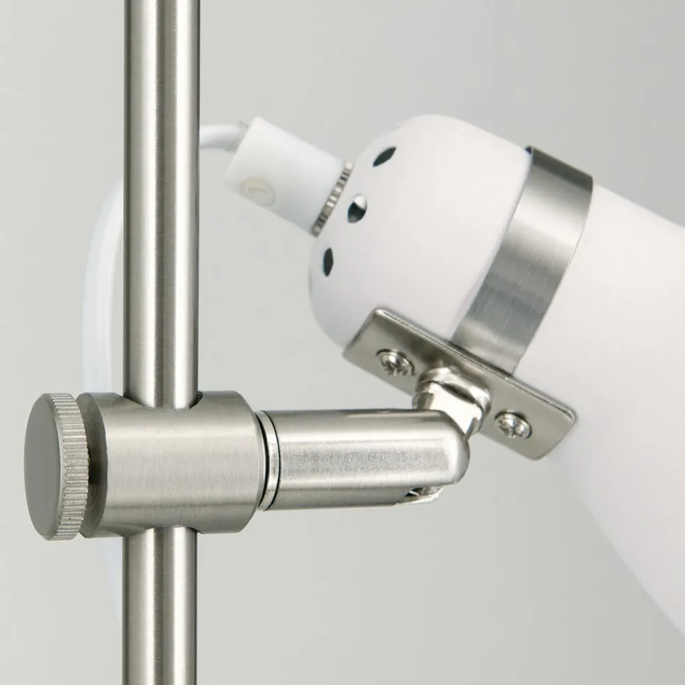 Gulvlamper|Gulvlamper ^ ORION School gulvlampe med to spot, hvid
