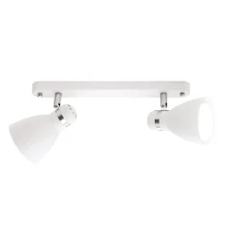 Loftlamper|Spotlights ^ ORION School loftspot, 2 lyskilder, hvidt